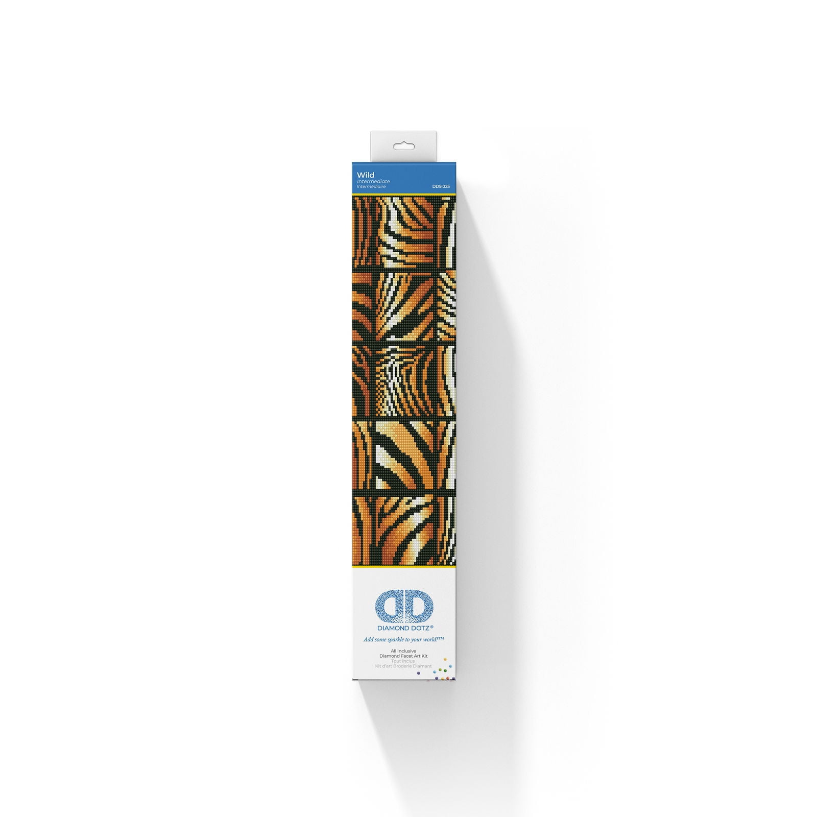 Diamond Dotz Wild Animal Print Diamond Painting Kits for Adults - Diamond Art Kits a Relaxing Creative Craft Kit with Dotz Gems 16.1"x16.1"