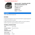 thumbnail image 2 of Right Fog Light - Compatible with 2003 - 2004 Chevy Silverado 1500, 2 of 2