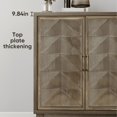 thumbnail image 4 of Vintage Sideboard Buffet Cabinet with Storage, Large Accent Cabinet Sideboard With 4 Doors, Storage Cabinet with Storage Console Table, For Kitchen Dinning Room Living Room Hallway Or Entryway, 4 of 5