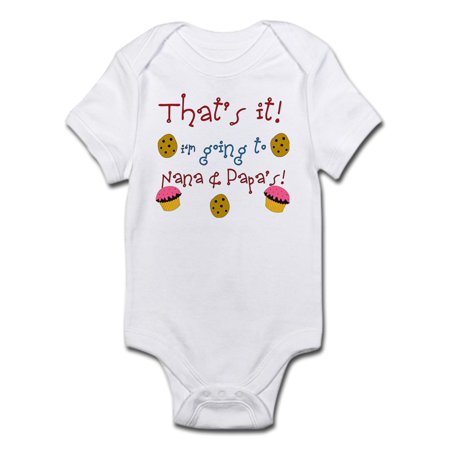 

CafePress - That s It I m Going To Nana & Papa s Infant Body - Baby Light Bodysuit