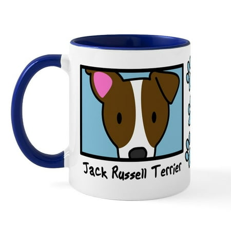 

CafePress - Anime Jack Russell Terrier Mug - 11 oz Ceramic Mug - Novelty Coffee Tea Cup