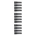thumbnail image 3 of Soidarity 24 Pieces False Nails Press-on Stick-on Full Tips Nail DIY Fingernails Wearable Tips Manicure Supplies Art Sticker Cover Tools Type1 NO1 Soidarity CBP469619, 3 of 6