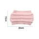 thumbnail image 2 of Gorro de invierno con cola de caballo de moño desordenado de punto trenzado suave y elástico para mujer, 2 of 5