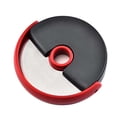 thumbnail image 2 of Ludlz 11cm Round Stainless Steel Pizza Cutter Wheel Cake Bread Knife Kitchen Bakeware, 2 of 7