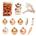 thumbnail image 2 of Christmas Bright Ball Ornaments for Xmas Tree Decorations Xmas Tree Hanging Ball, Shatterproof Christmas Decorations Tree Balls Set for Xmas Holiday Wedding Party, 2 of 7