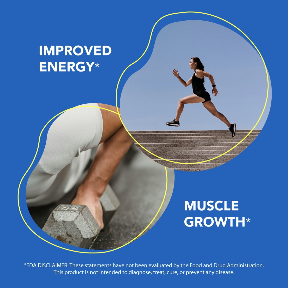 Amandean Creatine HCl Pills. 120 Count. USA Made CON-CRET. 1 Capsule Equals 5g of Monohydrate Powder. No Bloat Creatine for Women. Supports Muscle Growth, Energy, Cognitive Function, Performance