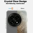 thumbnail image 7 of CoverON For OnePlus 13 Case, Hybrid Slim fit Hard Back TPU Rim Phone Rigid Cover, Clear with Chrome Buttons, 7 of 7