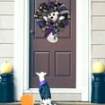 thumbnail image 6 of HomeDM Halloween Door Wreath Farmhouse Halloween Wreath for Front Door Decorations Indoor Outdoor Party Decor, 6 of 9