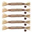 thumbnail image 1 of Palo de poligono de madera para gato, palo Molar de hierba gatera, Limpieza de dientes, suministros para mascotas, 5 piezas, 1 of 4