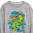 thumbnail image 3 of Instant Message - I'm A Dragon In The Clouds - Toddler & Youth Long Sleeve Graphic T-Shirt, 3 of 6