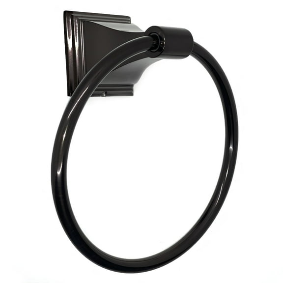 ARISTA Leonard Collection Wall Mounted Towel Ring in Oil-Rubbed Bronze