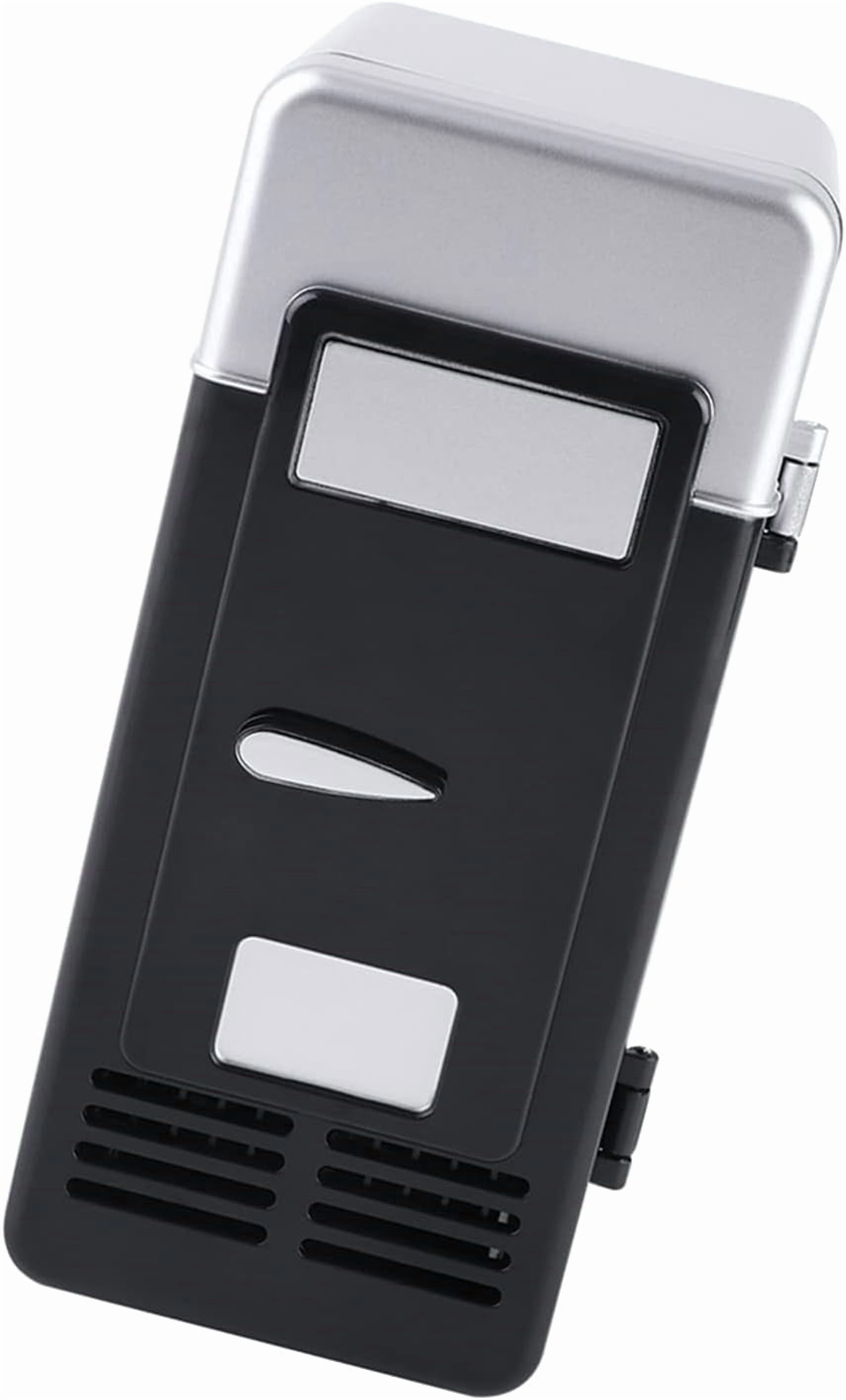 LED  USB Refrigerator Portable Cooler &  for Car Office Home Black