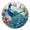 A06, variant on 10 Inch Wall Clock Battery Operated Square Clock for Office, Kitchen, Outdoor, Living Room, Color - Splashed Hummingbird Encounter