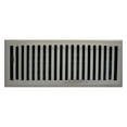 thumbnail image 6 of 6" x 10" (7.375" x 11.75" Overall) Antique Brass Plated Contemporary Register with Damper (HVAC Vent Cover), 6 of 6