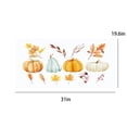 thumbnail image 2 of Halloween Thanksgiving Pumpkins Doormat Rug - Non-Slip Entrance Doormat Rug Indoor For Home/Bathroom/Kitchen/Bedroom, Large 47x17.7 Inch, 2 of 6