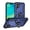 Blue, variant on Dteck Case for iPhone 17,Military Grade Drop Impact Case 360 Metal Rotating Ring Kickstand Holder Armor Heavy Duty Shockproof Cover for iPhone 17 ,Black