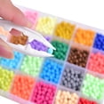 thumbnail image 4 of EXLEAF 30Pcs Plastic Tweezers 5 Assorted Colors Craft Forceps Tools for Handmade Diy Creative Beading Projects Jewelry Making Kids Adult Home Classroom School, 4 of 7