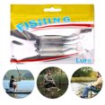 thumbnail image 4 of Cebo Pesca Artificial Suave Silicona 5 Uds 7cm Ojos 3D para Lucio, 4 of 9