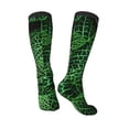 thumbnail image 5 of Lsque Natural Green Leaves Printed Crew Socks Men's Women's LightWeight Thin Casual Calf Socks ,Knee High Socks,Cotton Socks, 5 of 9