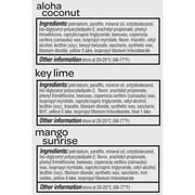 ChapStick Tropical Paradise Collection Mango, Lime and Coconut Lip Balm Tubes Variety Pack, 0.15 oz, 3 Pack