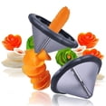 thumbnail image 3 of Yuarrent Espiralizador de frutas, utensilios de cocina de mano, rebanador de verduras Manual antideslizante que ahorra trabajo, accesorios para Cocina y Comedor, 3 of 6