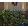 thumbnail image 3 of SYLVANIA Staylit 100 Count Color Change LED Net-Style Holiday Lighting, 4ft x 6ft, Green Wire, 3 of 6