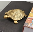 thumbnail image 3 of Hastcraft Metal Tortoise with Number Grid Decorative Figurine for Home, Office, Study Table and Workspace Symbolic Décor Item (Gold), 3 of 8