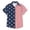 /c70Blue322, variant on Child Toddler Boys Tee Independence Day Stars Stripes Graphic Print Patriotic Clothes Short Sleeve Button Down Casual Lapel Adorable Party Tops,Blue,6-7 Years