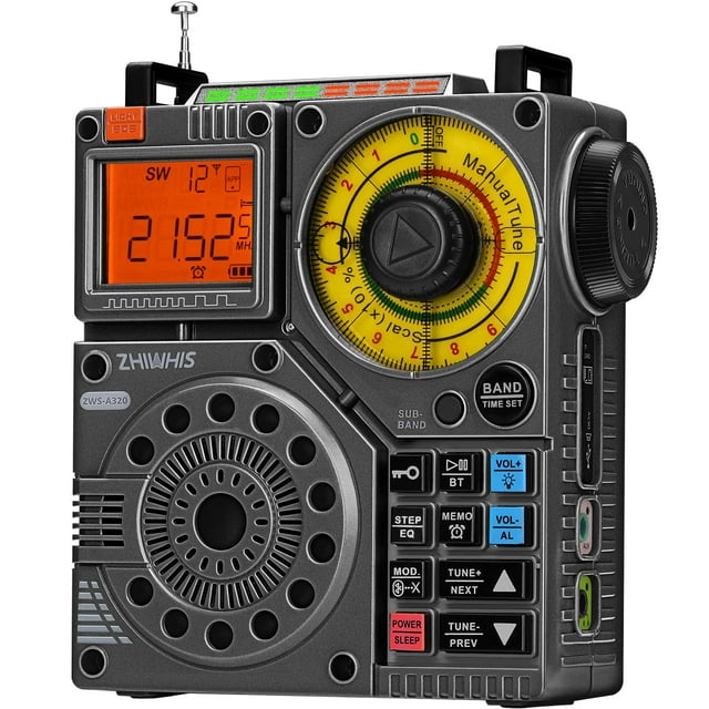 Radio de onda corta ZHIWHIS ZWS-A320 Bluetooth APP Control