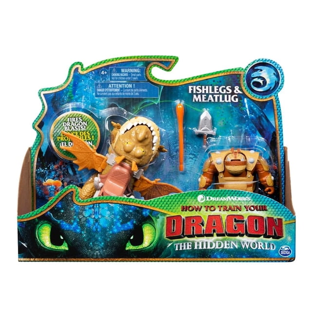 Patapez y Albóndiga Spin Master Cómo Entrenar a tu Dragón 8.2 Pulgadas