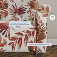 thumbnail image 3 of BELLEZE Accent Chair Armchair for Living Room - Allston (Red Floral), 3 of 7