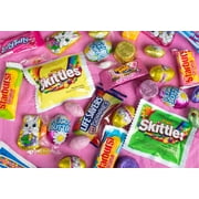 Bulk Hunt Solid Plastic Easter Eggs, Filled with Quality Brand Candy & Chocolate