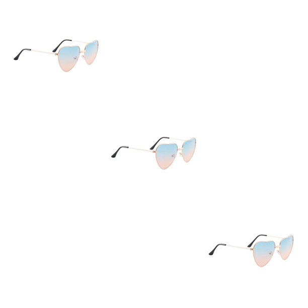 Gafas de sol de corazón sweethay Estilo vintage Protección para los ojos Accesorios para festivales