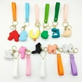 thumbnail image 4 of Lettertale Alphabet Lore Car Key Chain, Keychains Ring Key Fob Decoration Accessories For Kids Birthday Gift, Shape F, 4 of 5