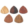 thumbnail image 1 of Guitarra 5 Uds Púas De Guitarra De Madera Ranuras Antideslizantes Púas De Guitarra Hechas A Mano Populares Para Tocar En Escenario, 1 of 7