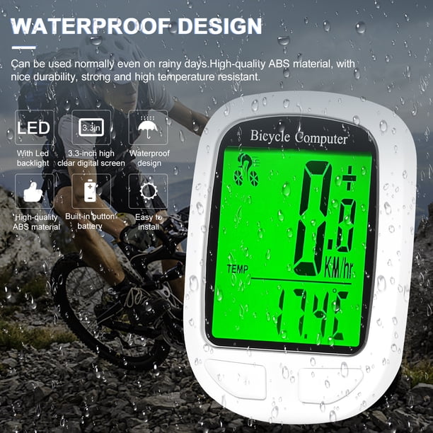Compteur De Vélo Sans Fil – Compteur Kilométrique Universel Pour VTT Ou Vélo De Route