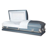 Titan Casket, Fairmont Collection Funeral Casket in Powder Blue
