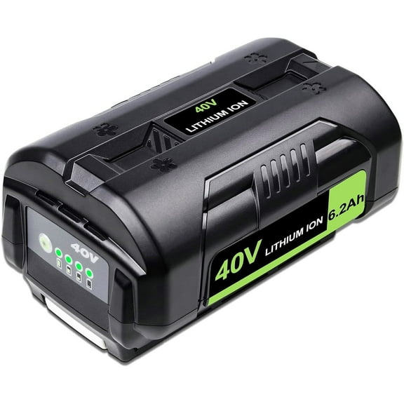 FSKE 6.2Ah 40V Replacement for Ryobi 40V Battery OP4040 OP4026 OP4030 OP4050 OP4060A Cordless Tool Lithium ion Battery