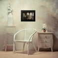 thumbnail image 4 of Gros, Antoine-Jean 14x11 Black Modern Framed Museum Art Print Titled - Napoleon Bonaparte Visiting The Plague Stricken at Jaffa, 4 of 5