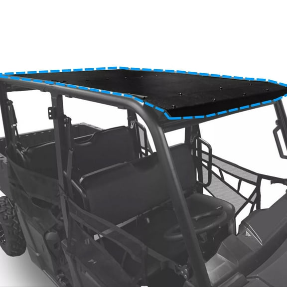 2 pcs Hard Top Roof Fit Polaris Ranger 570 Crew Mid-Size 2015-2019 4 Seat