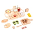 thumbnail image 3 of figatia Pretend Play Food Accessory with Tray Toddlers Pretend Cooking Toys for Birthday, 3 of 9
