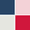 Blue & Pink Multi, variant on Baby Girls Bodysuit with Short Sleeves, Sizes 0-24 Months