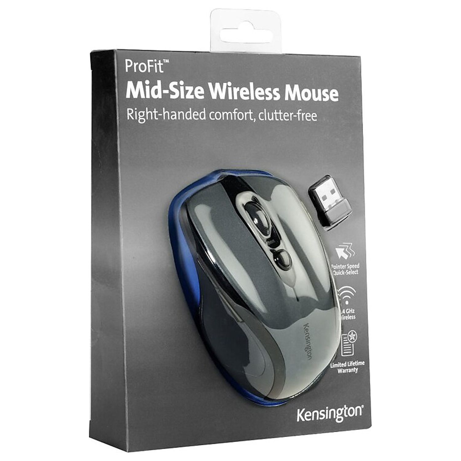 Amazon.com: Kensington Pro Fit Mid-Size Wireless Mouse