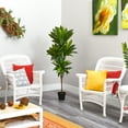 thumbnail image 4 of Nearly Natural 56" Dracaena Artificial Plant (Real Touch), Green, 4 of 4