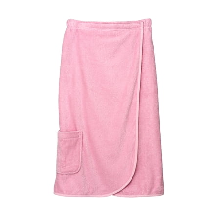 TowelSelections Women's Wrap Adjustable Cotton Terry Spa Shower Bath Gym Cover Up XX-Large Fairy Tale