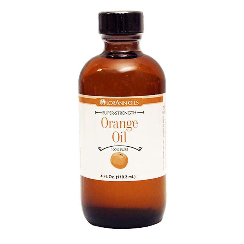 LorAnn Orange Oil Natural Super Strength Flavor and Essential Oil 4 oz