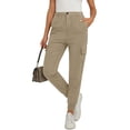 thumbnail image 7 of GUACER Womens Cargo Pants Joggers High Waisted Casual with Pockets Hiking Sweatpants, 7 of 7