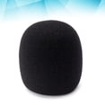 thumbnail image 2 of icolorfuled 40mm Professional Microphone Cover Thick Studio Windscreen Protective Shield Sponge (Black), 2 of 6