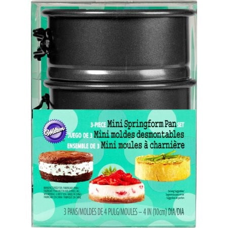 Wilton Mini Springform Pan Set 3 Pc Walmart Com