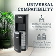 thumbnail image 2 of Igloo Retro Hot, Cold & Room Temperature Bottom-Load Water Dispenser, Black, 2 of 7
